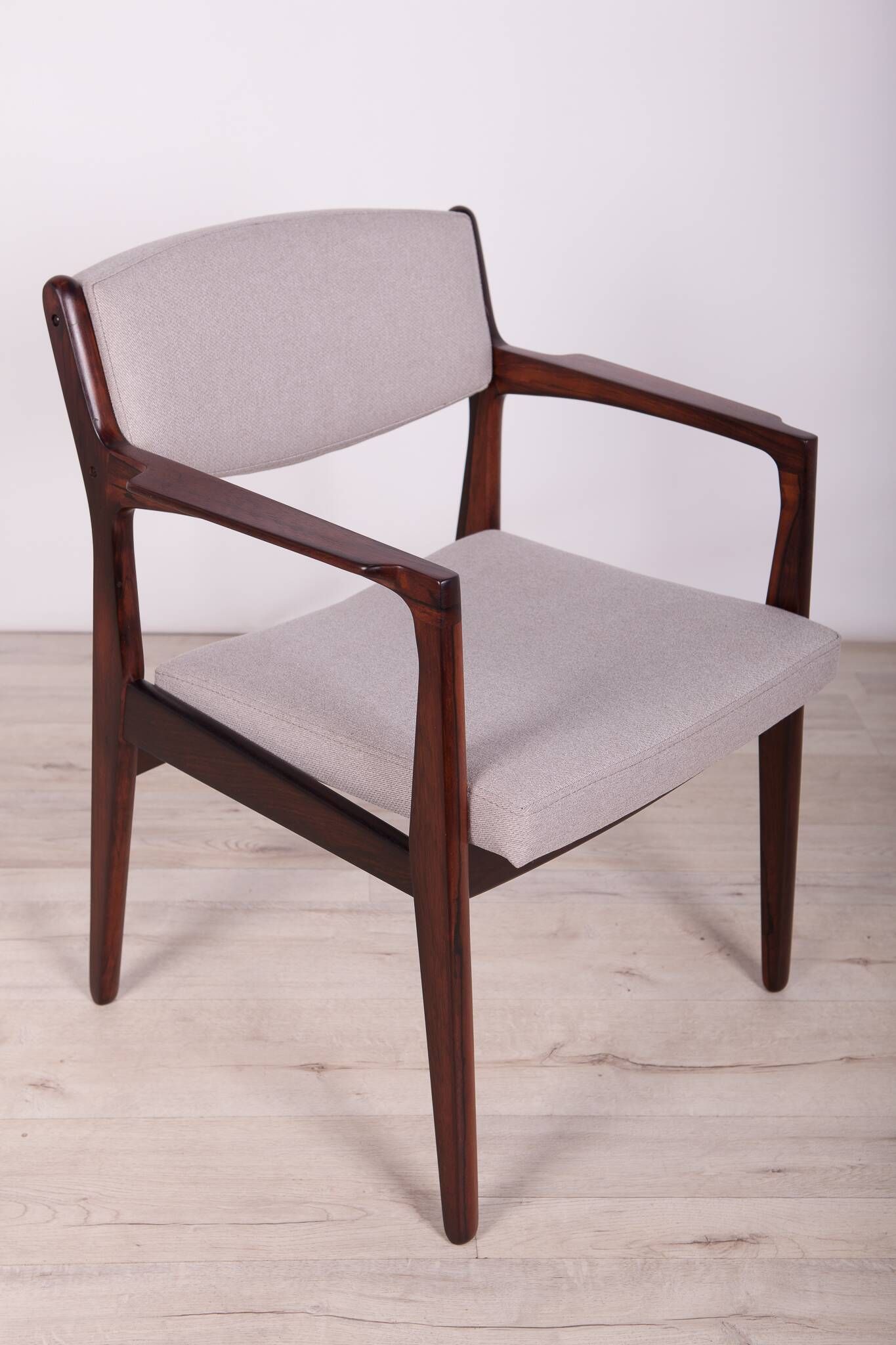 Rosewood Armchairs by Erik Buch for Ørum Møbelfabrik, 1960s, Set of 4