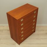 Commode en teck, design danois, années 1960, production : Danemark