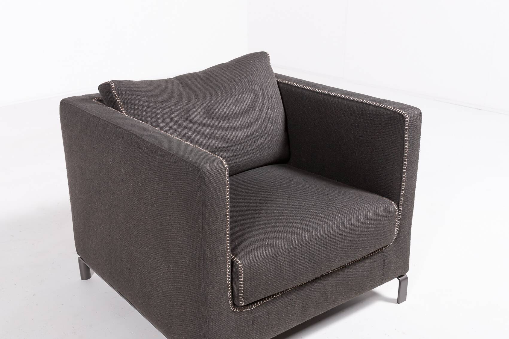 Pair of B&B Italia ‘Ray’ armchairs designed by Antonio Citterio