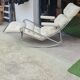 Chaise longue rocking-chair