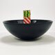 Grand Bol Centre Noir Riedel x Mesa Design, Post-Modernism Italy, 1980