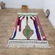 Azilal Berber rug in handmade wool 230 X 125 CM