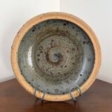 Set of stoneware plates signed by Pierre Digan – La Borne