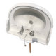 Lavabo ancien mural en porcelaine anglaise Torcher – Robinetterie d'origine