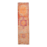 3x12 modern vintage runner rug, 96x355cm