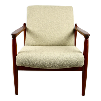 Beige Boucle GFM-64 Armchair