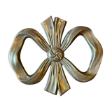 Brass knot table mat