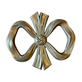 Brass knot table mat