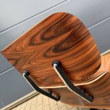 Vitra Eames Lounge Chair XL + Ottoman, Cognac leather & Santos Rosewood