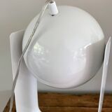 Vintage Table Lamp White Space Age Look Massive 90's design