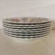 8 assiettes creuses en terre de fer , Johnson bros