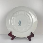 Set de 4 assiettes plates St Amand, vers 1930