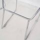 Set of four  wire chairs, 1970's