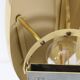 Fog & Mørup / Jo Hammerborg “Kastor” brass wall lamp / Mid-century Danish modern design / 1960s / 1970s