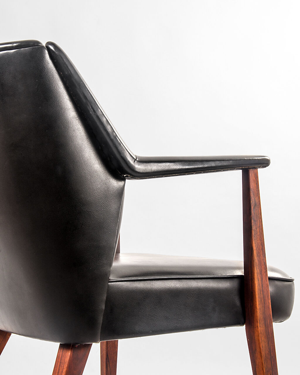 Mid century teak armchair