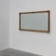 Large 20th century rectangle gilded Deknudt mirror in Baroque style, Belgiu