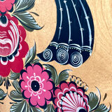 Vintage wood painting