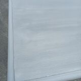 Parisian buffet old gray patina 2 doors 2 drawers