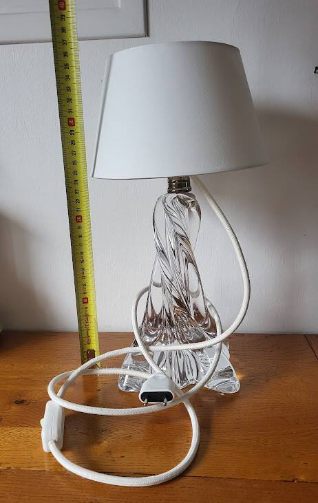 Baccarat crystal lamp