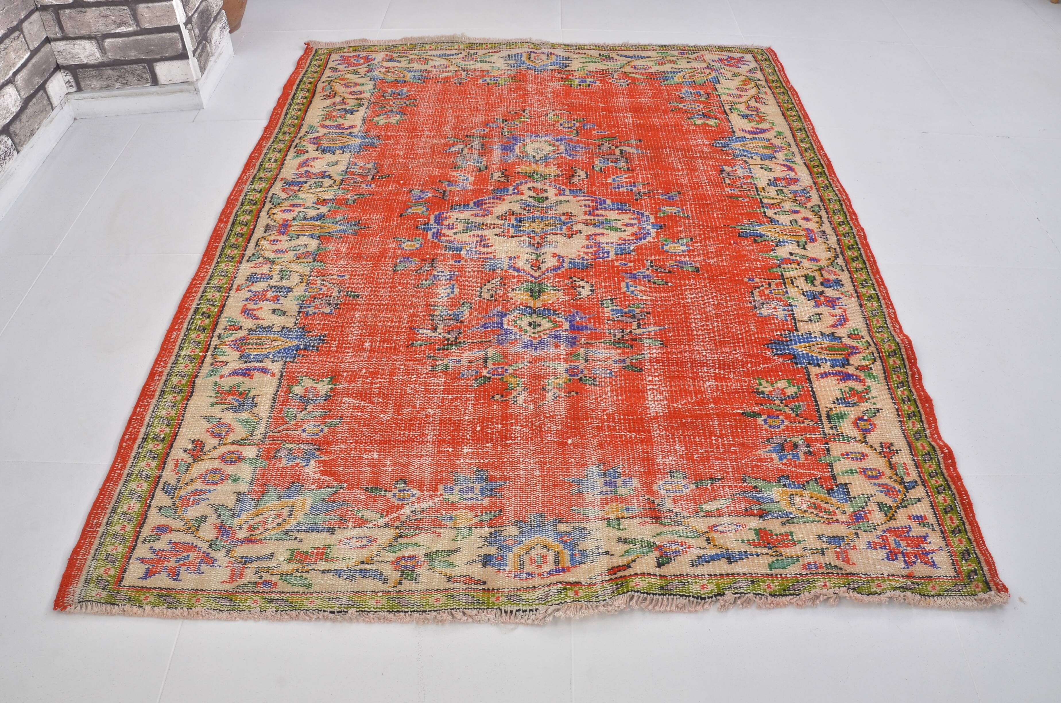 Antique Oushak Floral  Carpet sku 1648