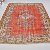Antique Oushak Floral  Carpet sku 1648