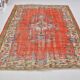 Antique Oushak Floral  Carpet sku 1648