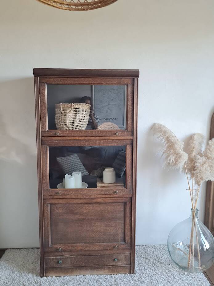 Trade furniture - Pharmacy display cabinet circa the 1960s