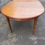 Teak table, extendable, 1960s