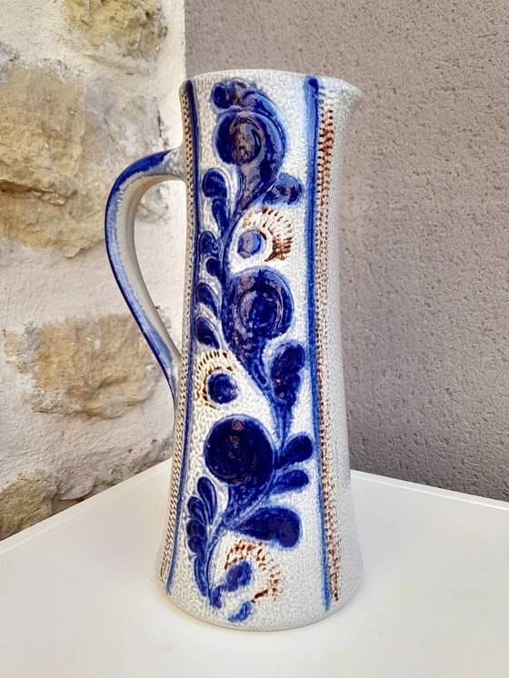Alsatian stoneware pitcher, Betschdorf, 1970