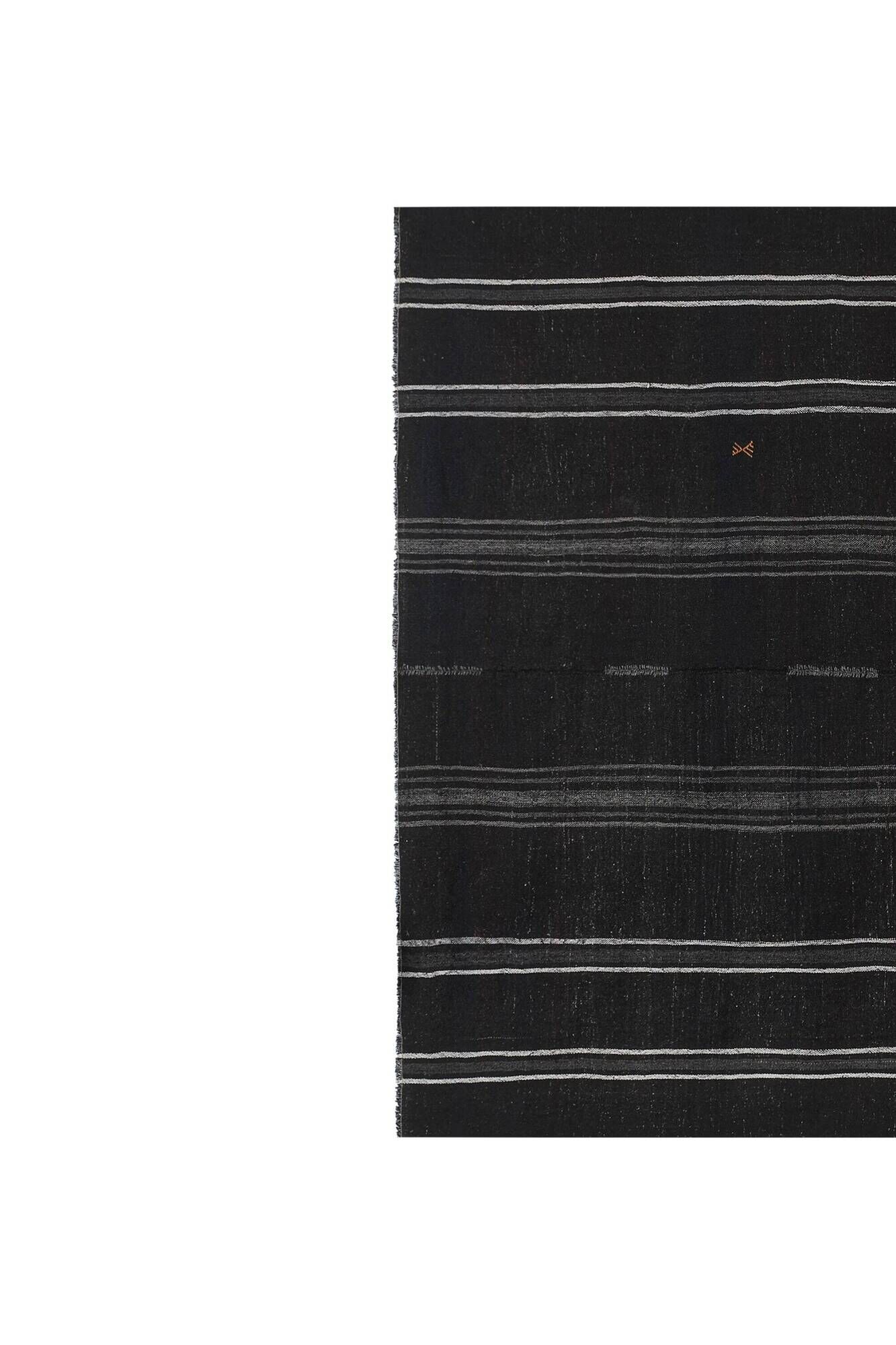 Vintage Turkish kilim handwoven 255x323 cm