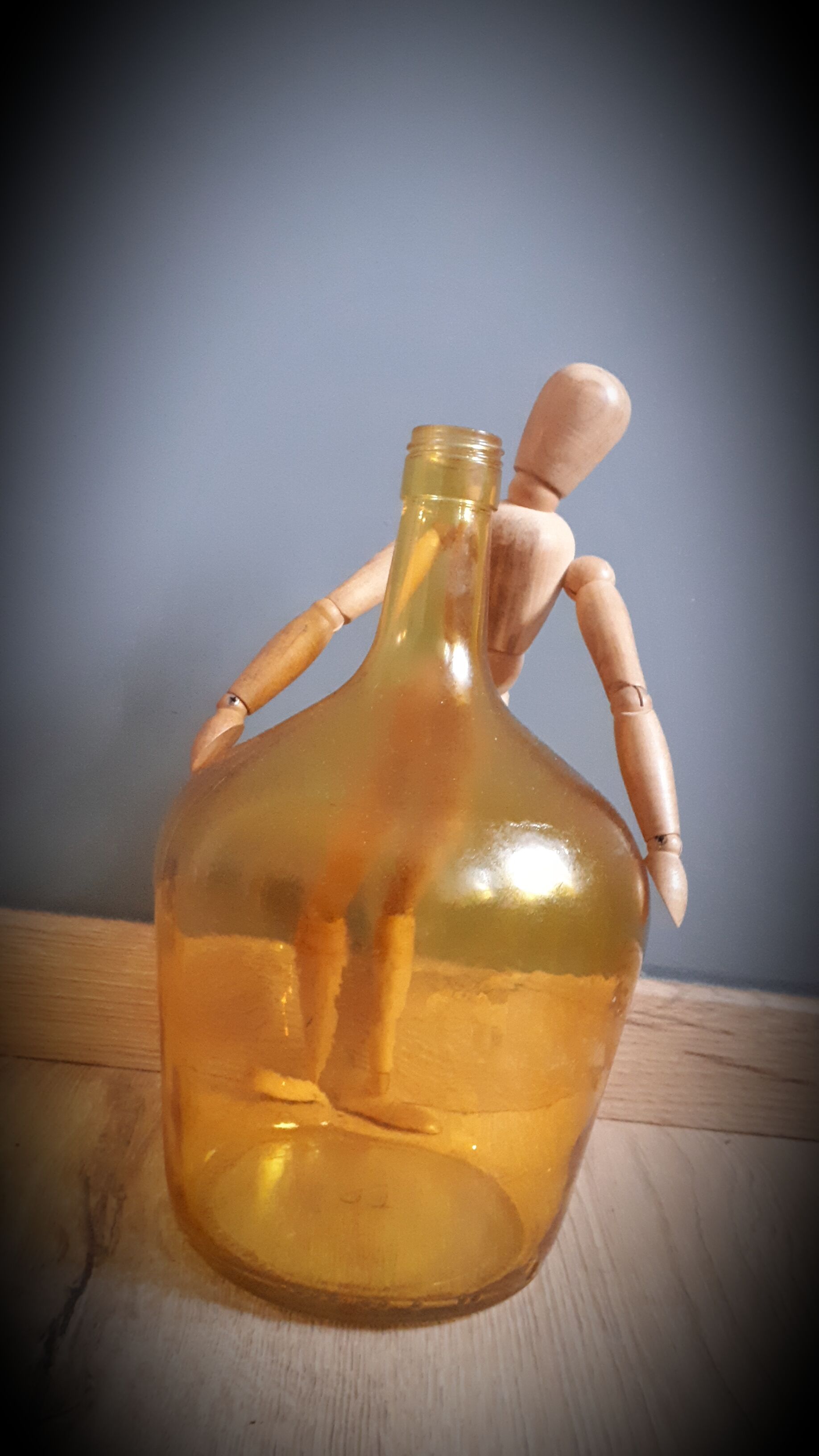 Demijohn 2L yellow