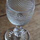 Large standing glass J-Line cut glass