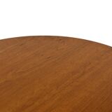 Vintage side table art deco style 80s wood minimalist design