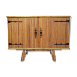 Buffet in rattan 50s