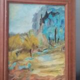 Oil on canvas