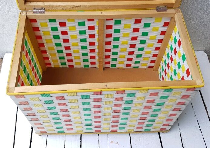 Colorful storage box 60s