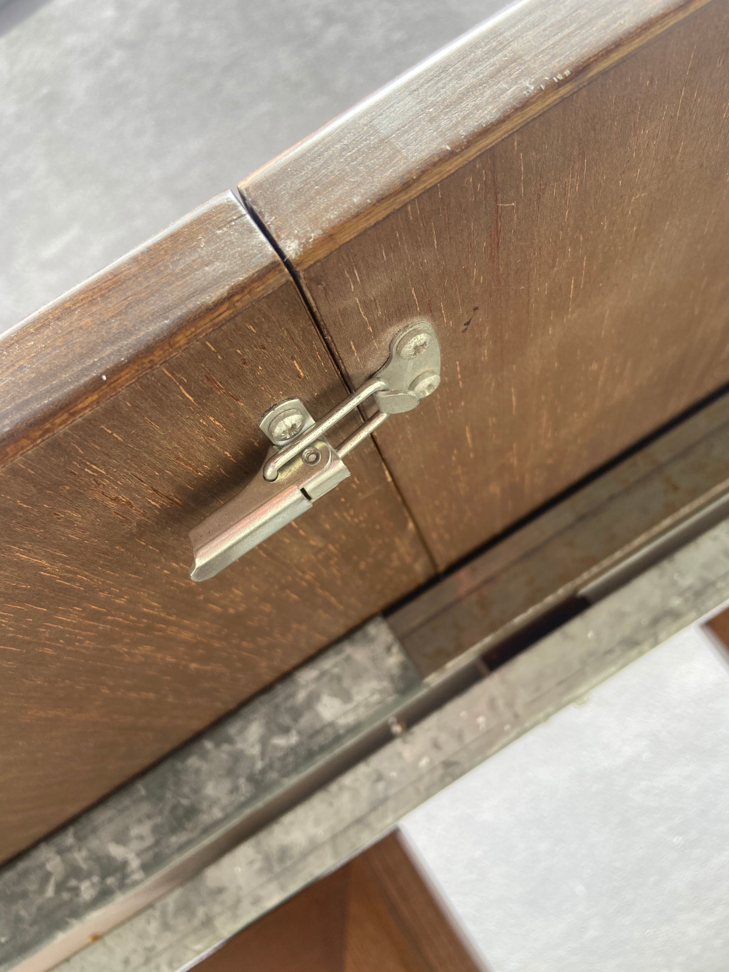 Baumann 1950s wooden dining table