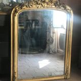 Large golden antique mirror  77x108cm