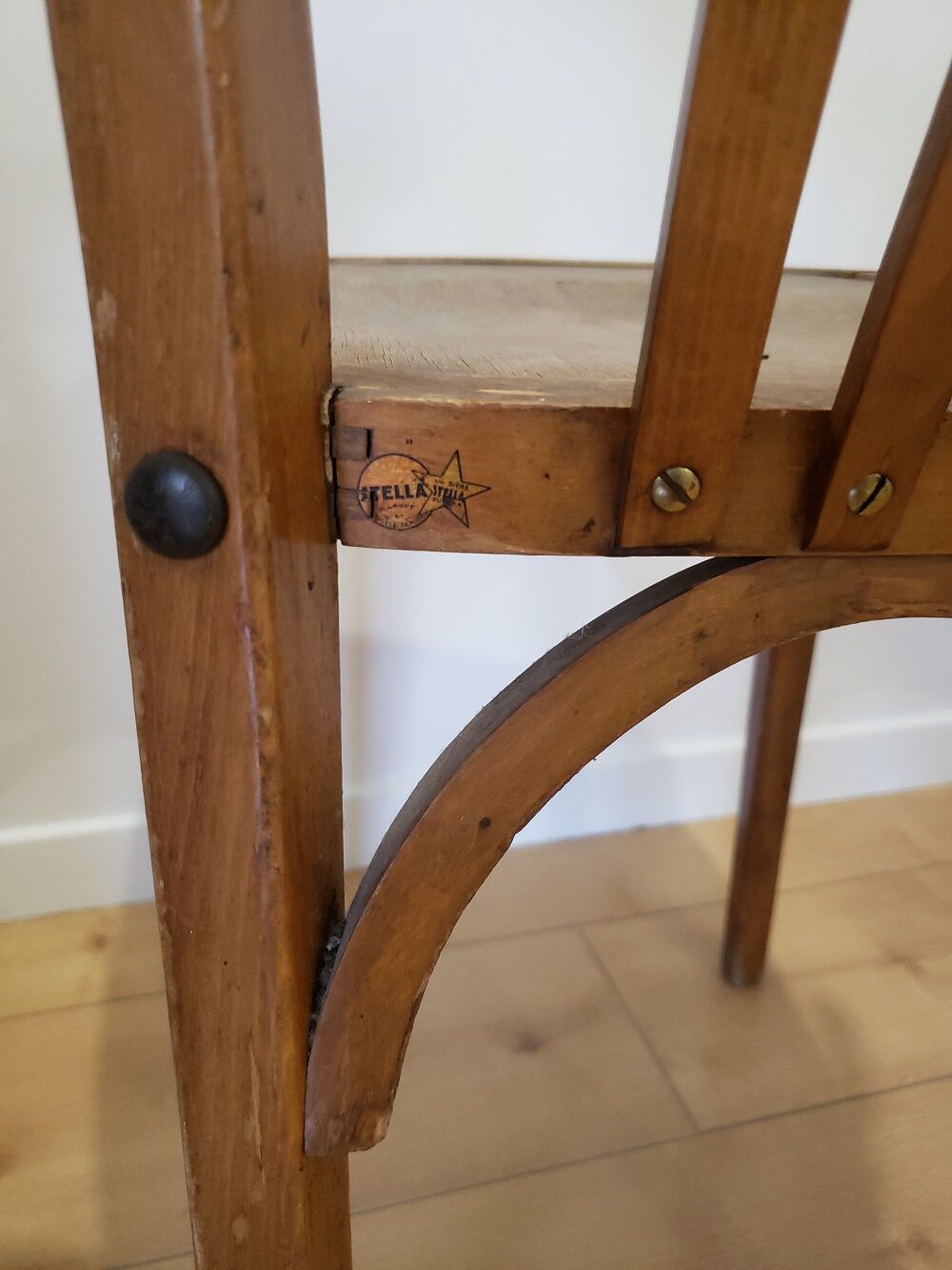 2 "stella" bistro chairs