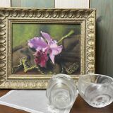 Oil on canvas signed "Catleya" old