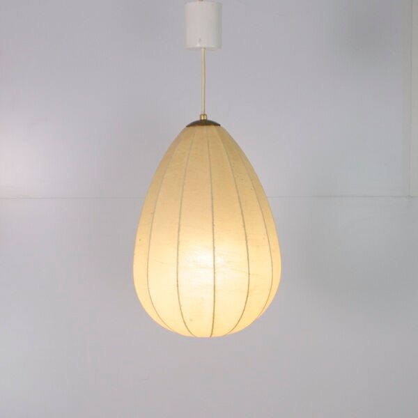 Vintage suspension Cocoon Leuchten International from 1960.