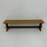 Vintage wooden school bench , 1970’s