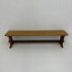 Vintage wooden school bench , 1970’s