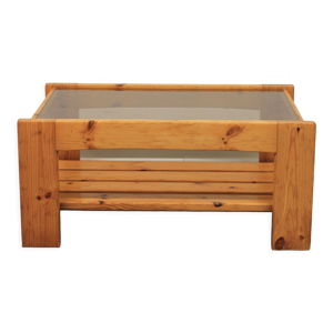 Table basse en pin