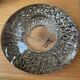 Bougeoir Orrefors Sweden « Discus » steel