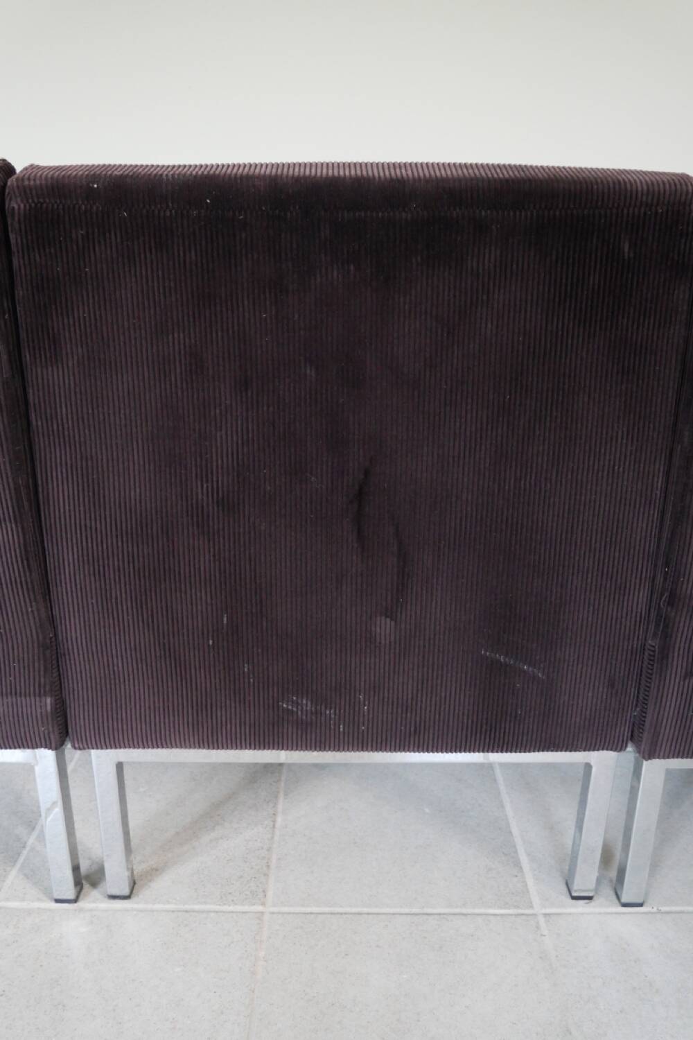 Set of modernist modular armchairs