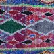 Tapis marocain berbère kilim boucherouite 205X120 cm