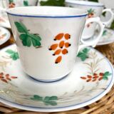 Antique porcelain coffee cups