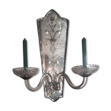 Mirror and wall lights
