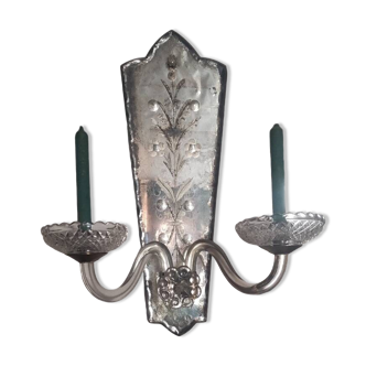 Mirror and wall lights